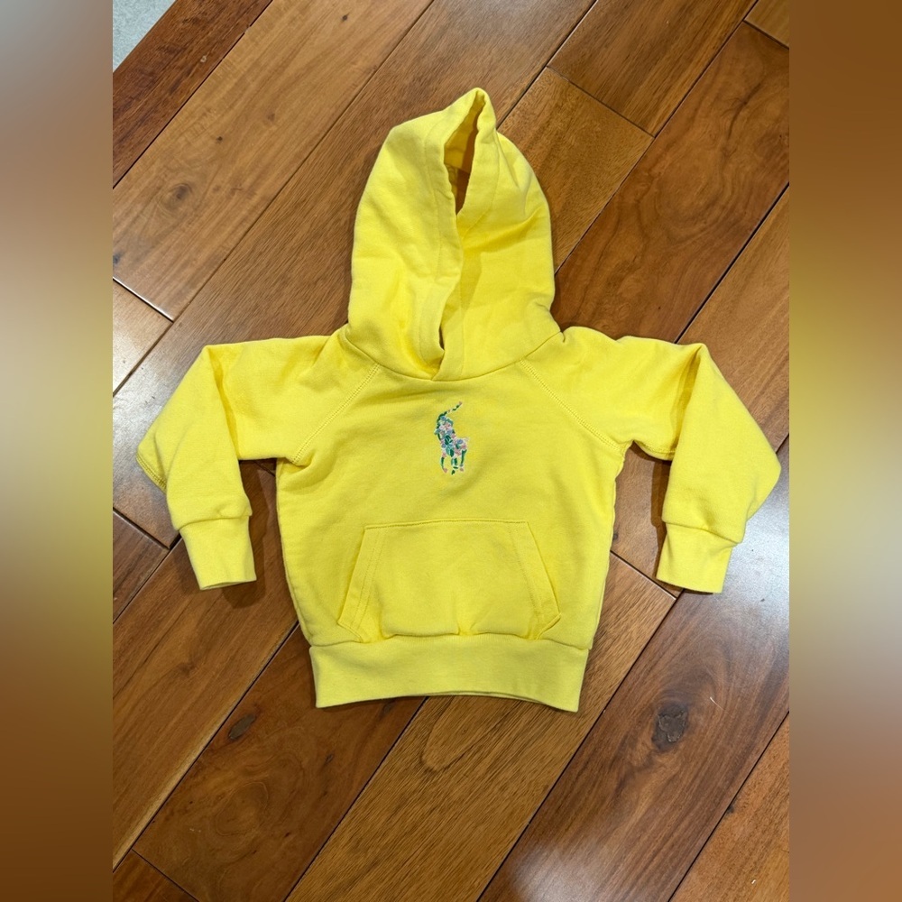 EUC Polo by Ralph Lauren Big Pony Terry Hoodie Size 2